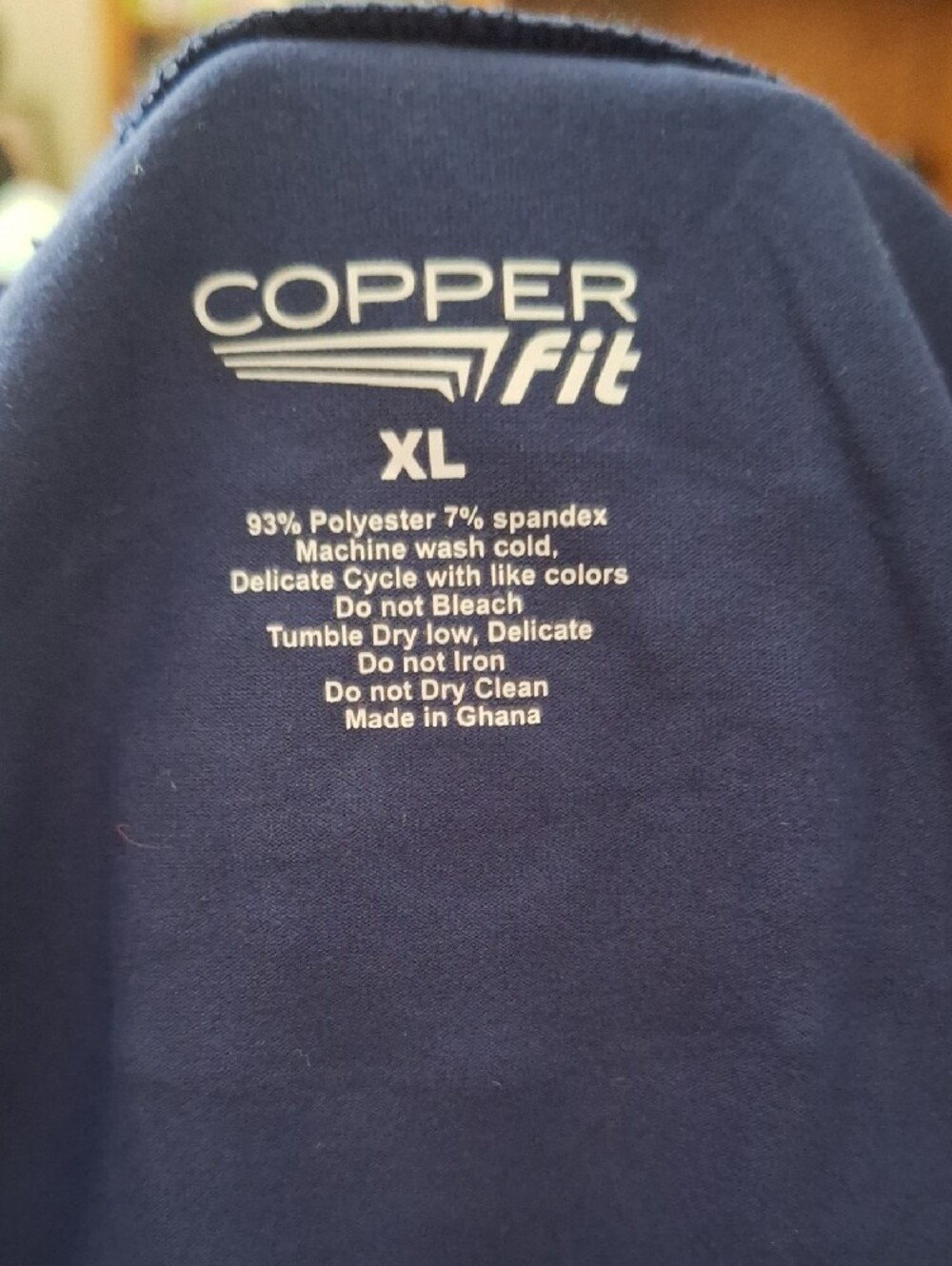 New! Navy Copper Fit T-Shirt XL